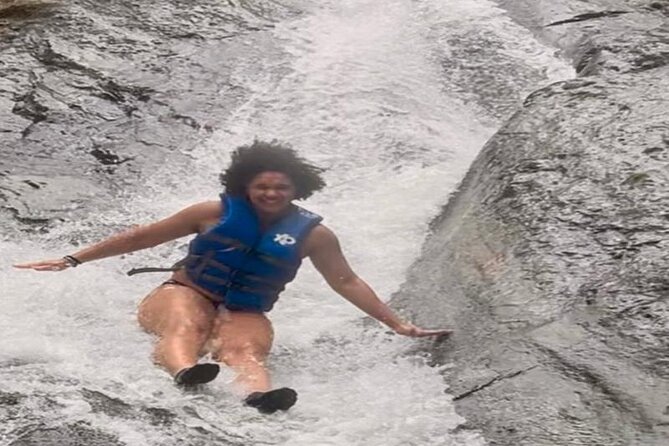 2 Tours in 1 Day: Rainforest Waterslides & Beach Tour w/Transport - Two hours at Luquillo Beach and Los Kioskos