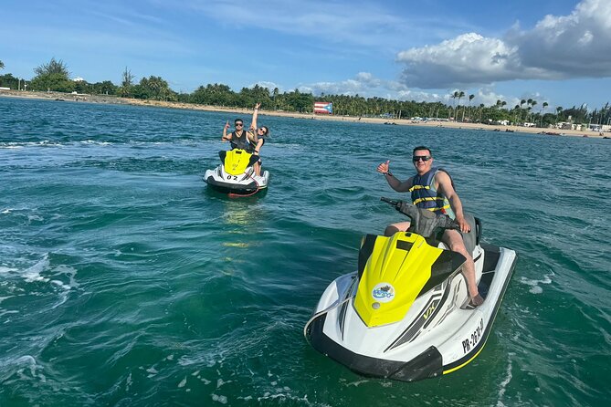 30 Minute Jet Ski Ride along Isla Verde Beach - Getting to the station behind the Courtyard Isla Verde Marriott