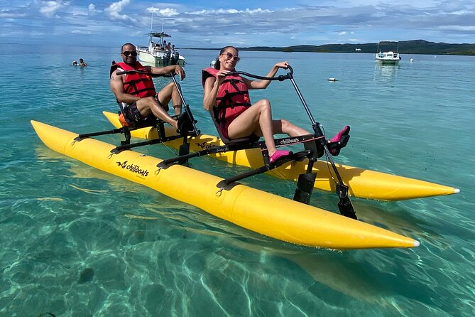 Adventure Chiliboats Waterbike in La Parguera - Why a waterbike works well in La Parguera