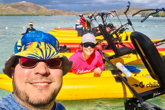 Adventure Chiliboats Waterbike in La Parguera - What the guides add to the outing