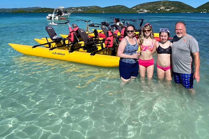 Adventure Chiliboats Waterbike in La Parguera - The meeting point at Punta Papayo