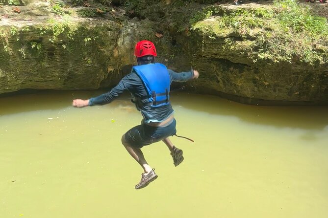 Adventure Half Day Explore Cueva Charco Azul and Cueva Arenales - Arenal Caves and the small canyon swim