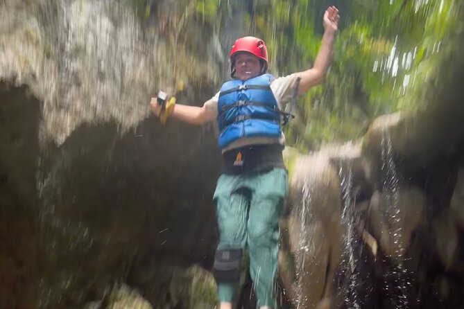 Adventure Half Day Explore Cueva Charco Azul and Cueva Arenales - Charco Azul, the optional jump, and the underground waterfall