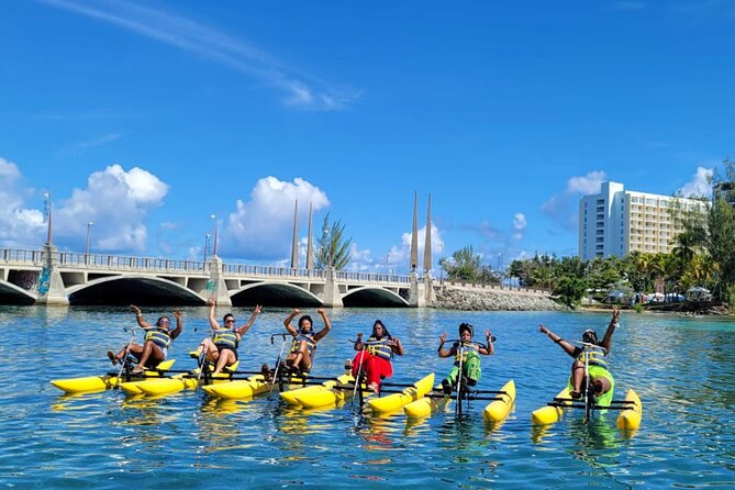Adventure Water Bike in Condado Lagoon, San Juan - Arriving at Cll Barranquitas
