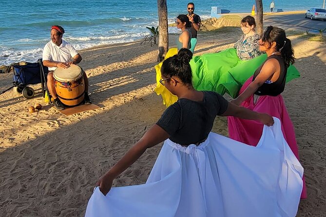 Afro Puerto Rican Folklore Bomba Class and Live Music - Petticoat Skirts, Props, and Beachside Movement