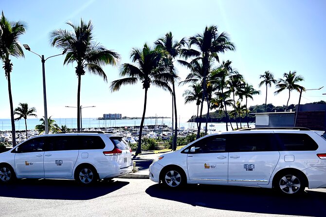 Airport Transfer to San Juan Condado Isla Verde Vice Versa One way trip - The airport meeting point and luggage handoff