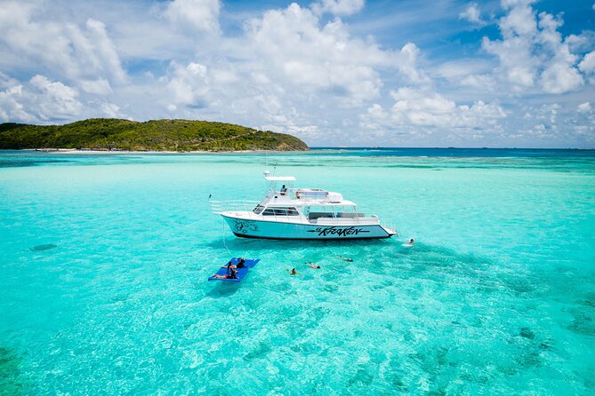 All Inclusive Snorkel and Slide Boat Tour: Icacos or Vieques - Lunch, Rum Drinks, and Time to Relax