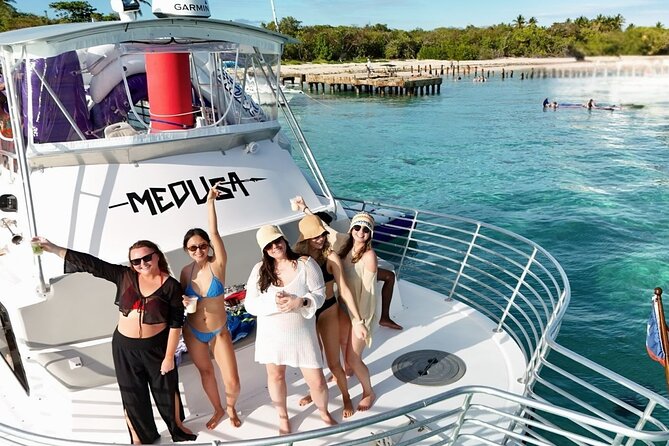 All Inclusive Snorkel and Slide Boat Tour: Icacos or Vieques - Beach Time, Swimming, and the Slide