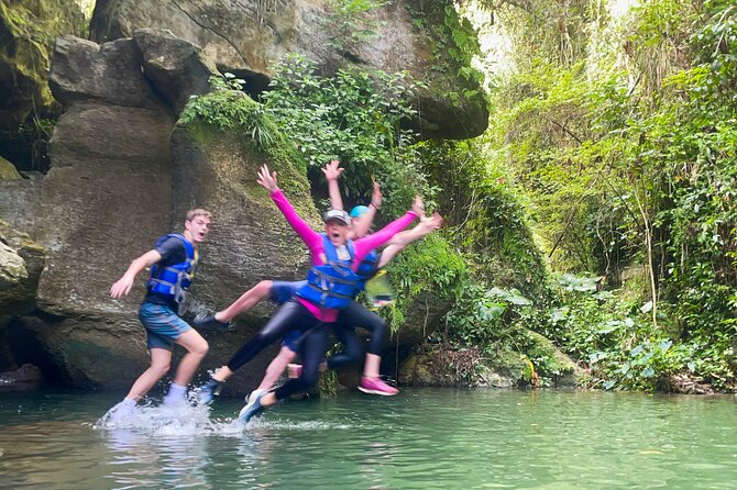 Arenales River Caving, Waterfall &Tropical Forest Secret Spring - Optional cliff jumps and waterfall swims