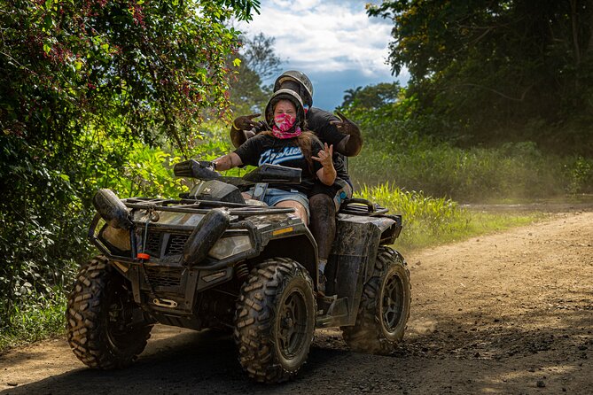 ATV Double Rider Adventure Near San Juan - Hacienda Campo Rico - Two seats, one driver, and the license rules