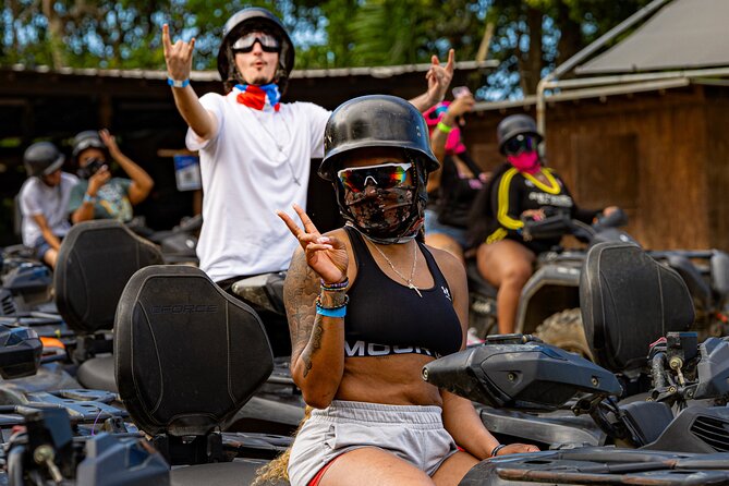 ATV Single Rider Adventure Near San Juan - Hacienda Campo Rico - Meeting the Guide at the Mojito Bar