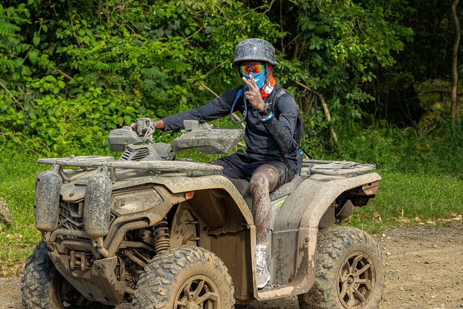 ATV Single Rider Adventure Near San Juan - Hacienda Campo Rico - The Hilltop Mojito Bar Finish