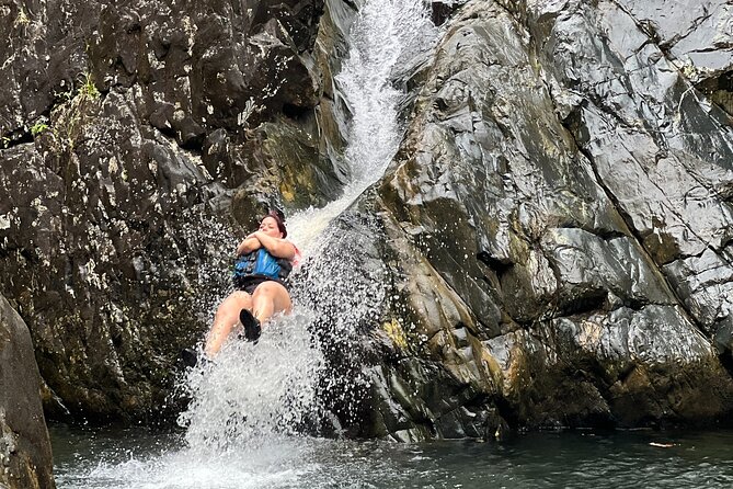 Authentic El Yunque Rainforest Adventure — Waterfalls & Slides - The first 15 minutes on the rainforest trail