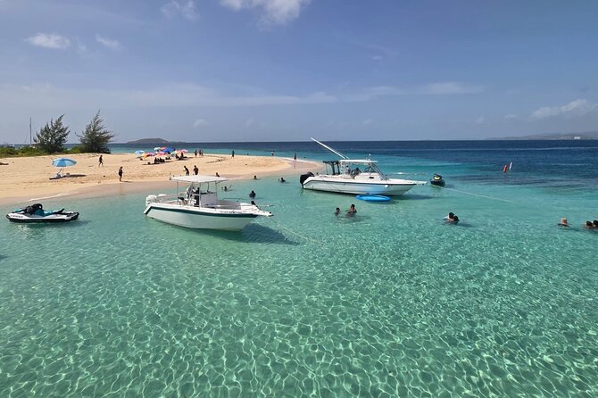 Boat Snorkeling and beach day to the Fajardo islands - The second stop: a beach break on another island