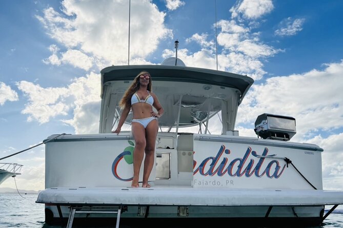 Boat trip in palomino /icacos /fajardo Puerto Rico - Sea turtles, snorkeling, and time in the water
