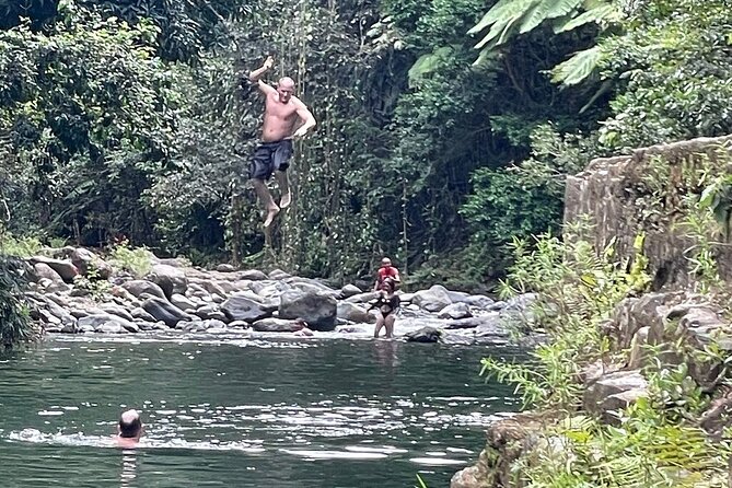 Concrete Jungle to the Actual Jungle, The Complete Package Tour - The River Swim: Beautiful, Cool, and Not Completely Easy
