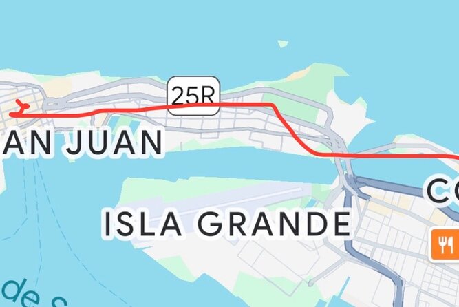 Cruising through San Juan in Style, Sightseeing with a Breeze - Calle Loíza and the city beyond the postcard