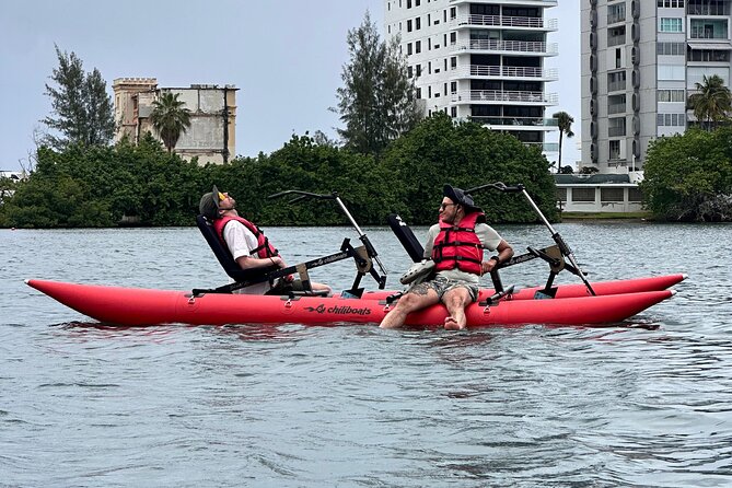 Day Adventure Chiliboats Waterbike – Condado Lagoon - Wildlife Along the Route