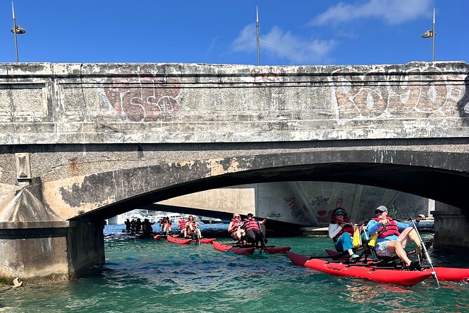 Day Adventure Chiliboats Waterbike – Condado Lagoon - Wind, Rain, and Schedule Risk