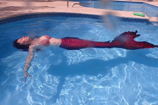 Discover Mermaid Experience in Rincón - Stretching before you enter the water