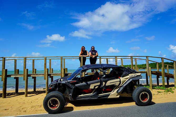 Drive a UTV Can-Am on a Beach Tour in San Juan Puerto Rico - Playa Piñones: food, coast, and local atmosphere