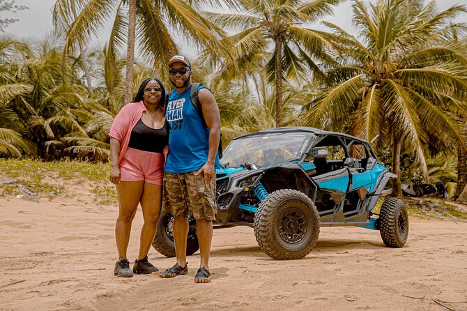 Drive a UTV Can-Am on a Beach Tour in San Juan Puerto Rico - La Posita: a natural pool stop