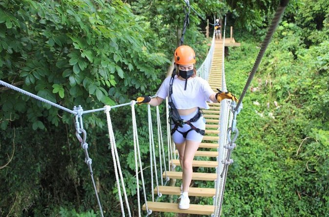 El Yunque Adventure Trail - Safety gear, instruction, and staff attention