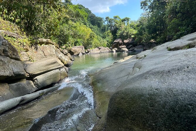 El Yunque & Beach Tour: Waterslide, Waterfall, Food, & Photos - Food, water, and the move to Luquillo Beach
