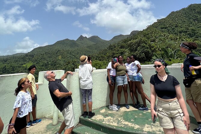 El Yunque National Forest Guided Tour with Transport - The Waterfall View From the Road