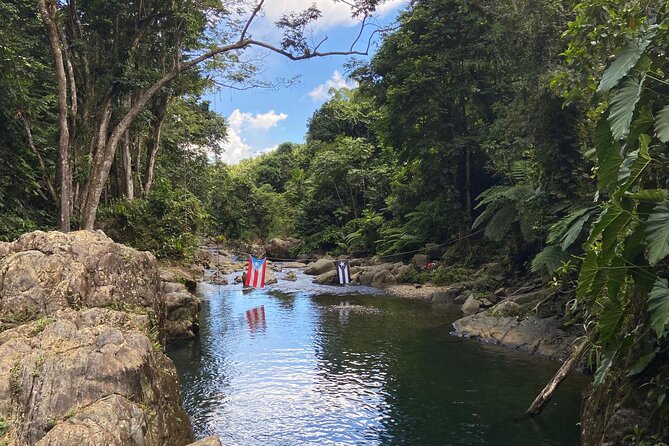 El Yunque Rainforest Morning River and Hike Adventure - From San Juan to Las Tinajas in Ceiba