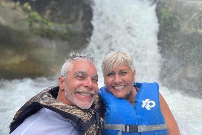 El Yunque Rainforest River and Beach Adventure Tour - The natural pool, waterfall, and rock slide
