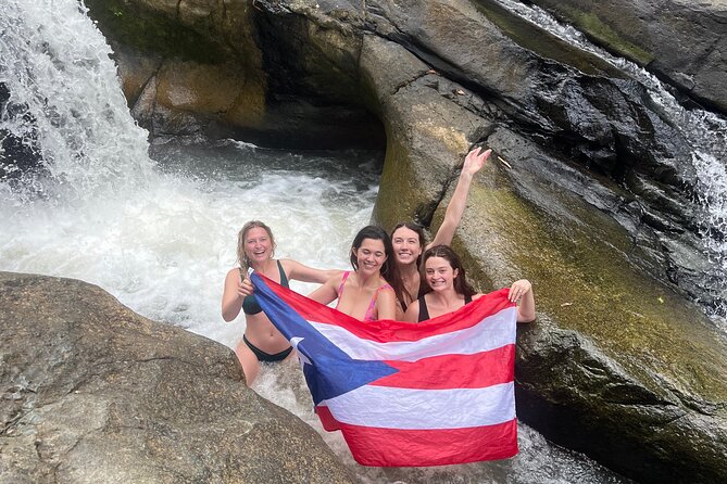 El Yunque Rainforest- Water Slide, Luquillo Beach Guided Tour - Rellena’o #40 and the food side of the day