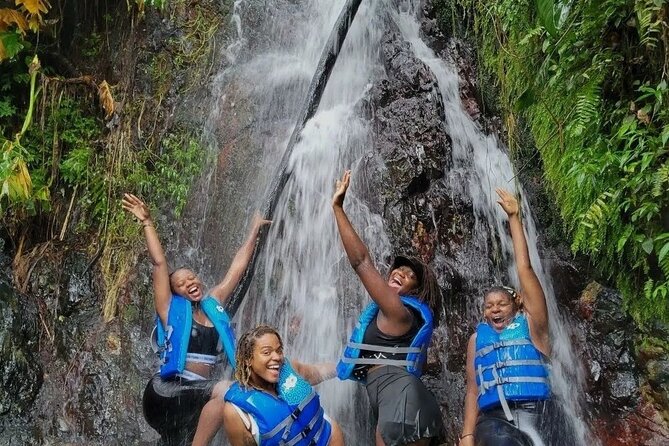 El Yunque Rainforest - Waterslide, Cliff jump, and Rope swing! - The 7:30 a.m. start in Carolina