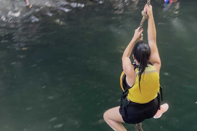 El Yunque Waterslides, Jumps, swing! small business owner:) - Why this El Yunque outing feels different