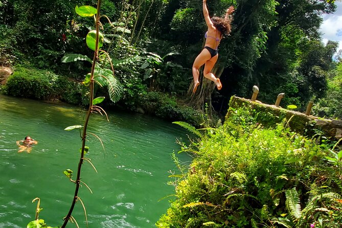 El Yunque Ziplining with River and Beach Visit - Luquillo Beach and the kiosk stop
