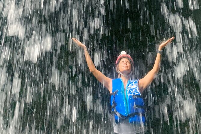 Explore Cuevas Charco Azul, Arenas and Playa de Aguas Cristalinas - Entering the Charco Azul Caves