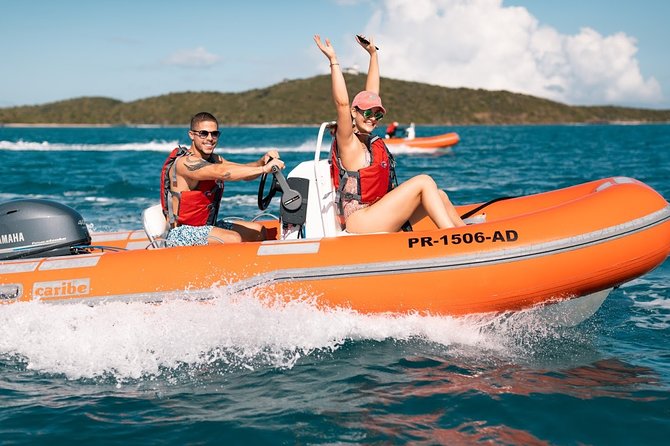 Fajardo Mini Boat Snorkel Safari - Following the coast past Las Cabezas de San Juan