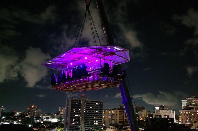 FlyDining: 4 Courses Dinner with City Lights & Ocean Breeze - Staff, languages, and the shared atmosphere