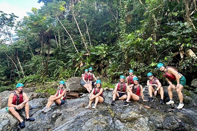 From San Juan: El Yunque Rainforest Hiking Adventure - The water activities: rope swing, jumps, and the natural slide