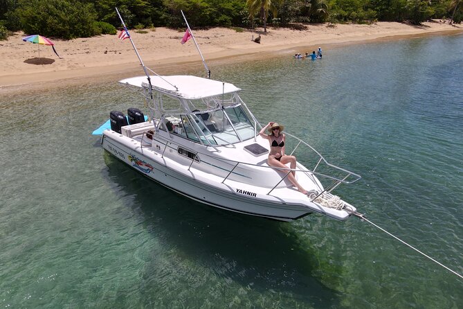 Full Day Charter from Fajardo to Culebra - Sailing toward Luis Peña Natural Reserve