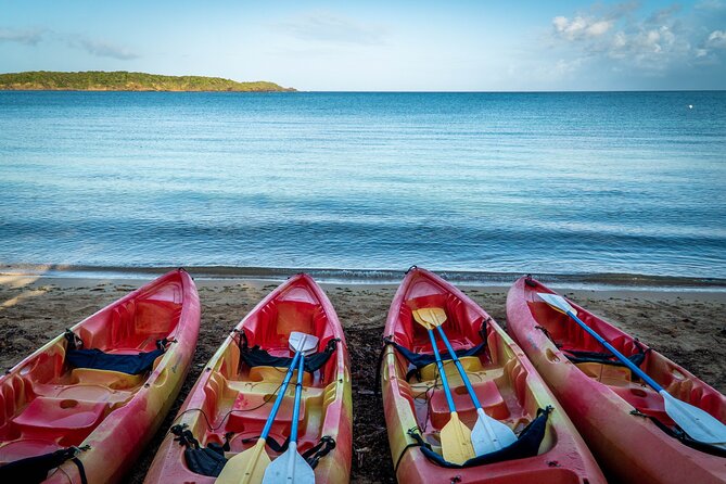 Full-Day Kayak Adventure – Explore Fajardo’s Crystal-Clear Waters - Choosing a route through Cabezas de San Juan
