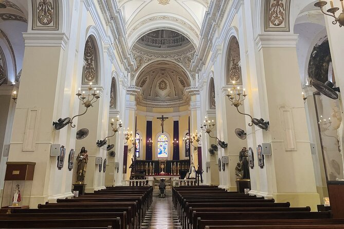 Historic Old San Juan Walking Tour with El Morro Entry - The San Francisco monastery and its crypt