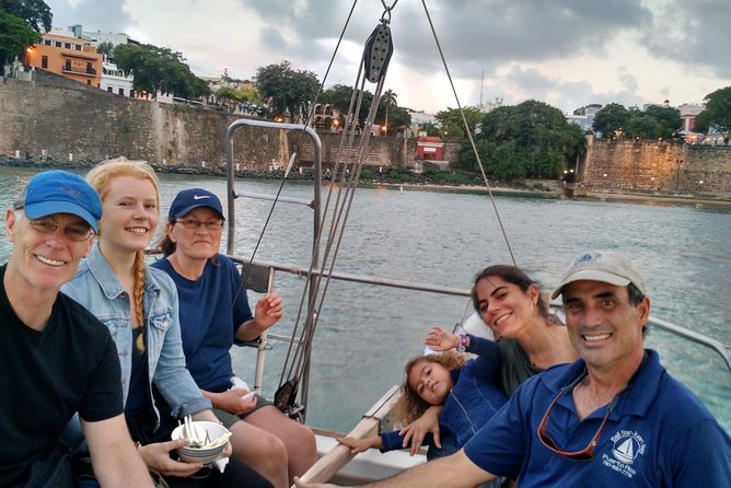Historical San Juan Bay Sunset Sailing Tour - The sailing itself, calm water and occasional motion