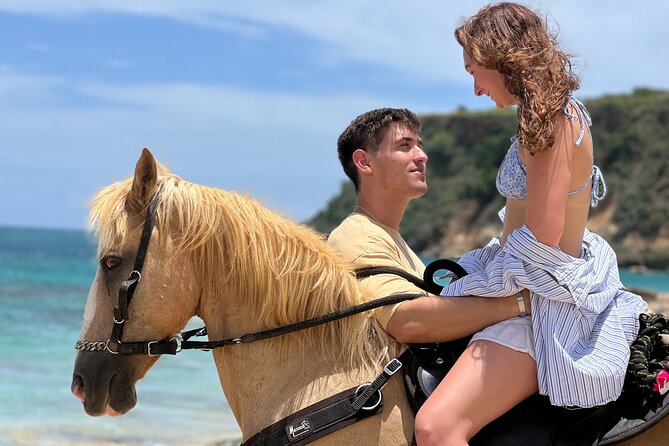 Horseback Ride by the Beach in Aguadilla, Puerto Rico - The Punta Borinquen Lighthouse ruins