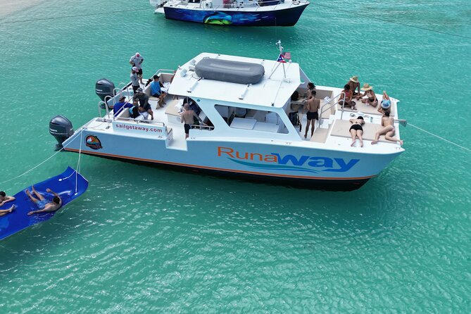 Icacos Double Dip Power Catamaran Snorkel & Beach Tour - Setting out from Fajardo and the Cordillera Cays