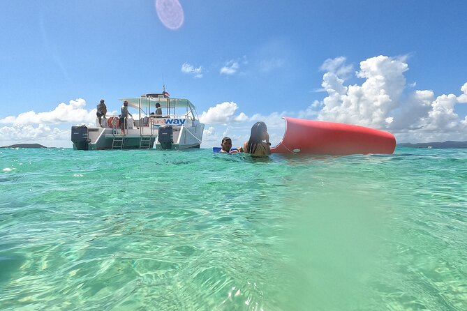 Icacos Double Dip Power Catamaran Snorkel & Beach Tour - Cayo Icacos beach time: the slower half of the day