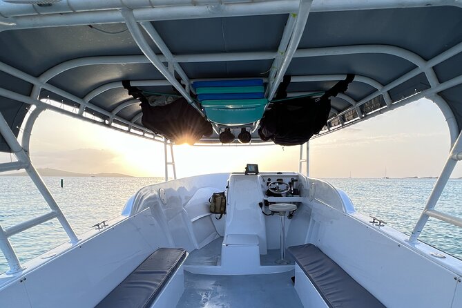 Island Hopping and Snorkeling Sailing and Boat Tours Fajardo - Food, drinks, and music make the boat feel easygoing