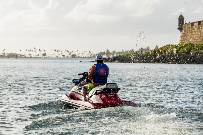 Jet Ski Tours in Old San Juan for Families and Friends - Getting comfortable before heading farther out