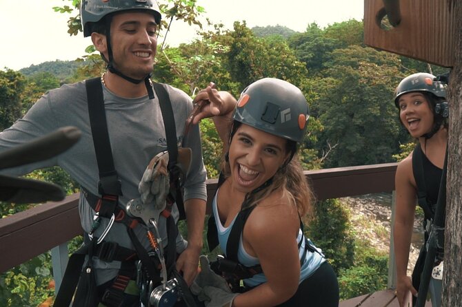 JungleQui Zipline Park at El Yunque National Forest - Two Rappels Add a Different Kind of Thrill