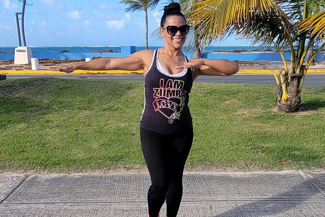Latin Zumba Beach Class in San Juan, Puerto Rico - Salsa, reggaeton, merengue, and bachata